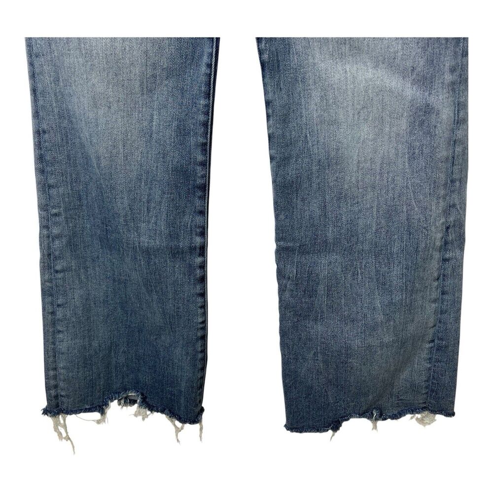 Petra 153 Vintage Flare High Rise Jeans sz 9/28 Frayed Hem - Picture 3 of 9